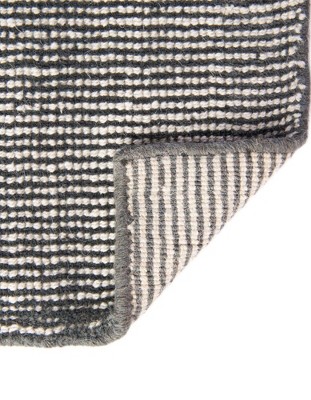 Earl Grey Hand-Knotted Wool Indoor Runner Rug