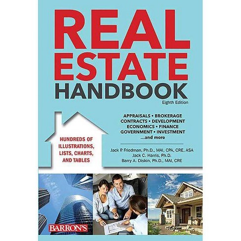 Real Estate Handbook 8th Edition By Jack P Friedman Jack C Harris Barry A Diskin Hardcover Target
