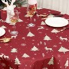 Christmas Tablecloth - Festive Waterproof Table Cover for Holiday Gatherings - 3 of 4