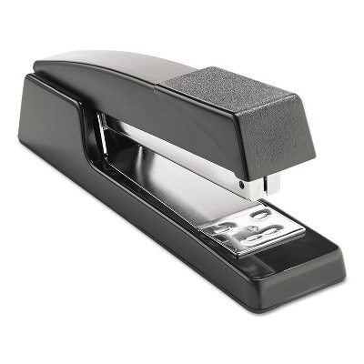 UNIVERSAL Classic Full-Strip Stapler 15-Sheet Capacity 3 1/2" Throat Black 43128