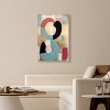 Art Remedy Glam Brooch of Gold Contemporary Shapes Abstract Wall Art Framed - 2 of 4