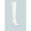 Riggle Long Patent Pu High Heel Boots Women - 2 of 4