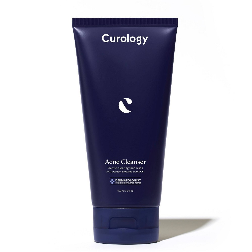 Photos - Cream / Lotion Curology Acne Cleanser, Gentle Clearing Face Wash 2.5 Benzoyl Peroxide Tre