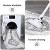 Washable Vintage Floral Area Rug - 4 of 4