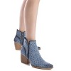 Refresh Women's Fashion Booties with side zipper 172519 - 2 of 4