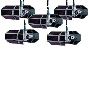 Kurt Adler UL 10-Light Star Wars TIE Fighter Light Set - 1 of 4