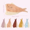 Unique Bargains Teenager Fish Shape Lightweight Strong Absorbent Hair Drying Towel 1 Pc - 4 of 4