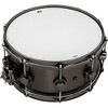 DW Collector's Series Satin Black Over Brass Snare Drum With Satin Chrome Hardware 14 x 6.5 in. - 4 of 4
