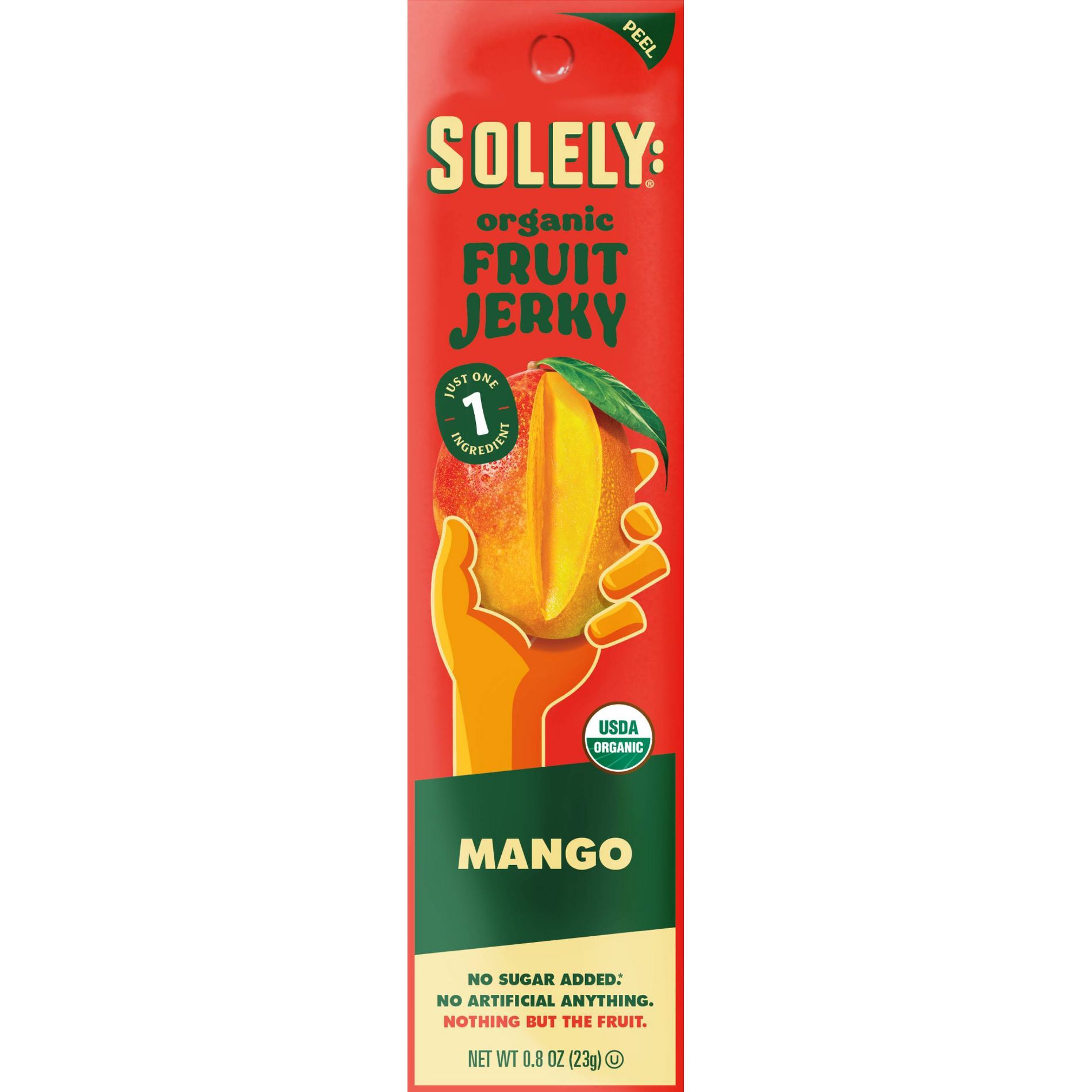 Solely Organic Fruit Jerky - 0.8oz