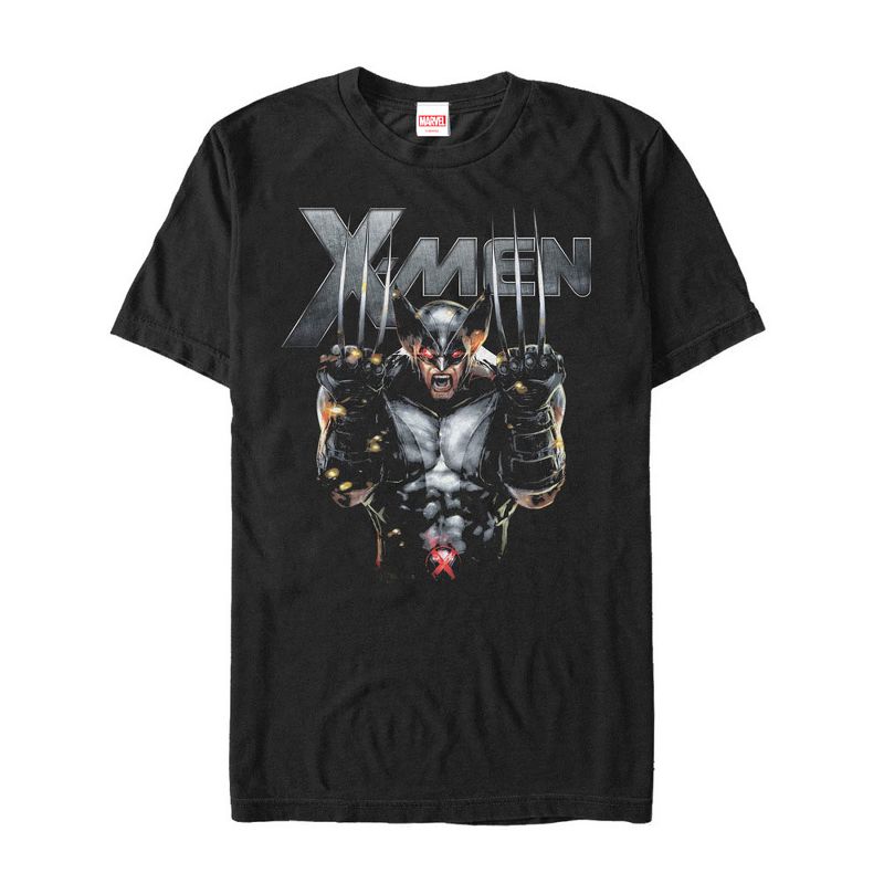 Men's Marvel X-Men Wolverine Sharp Claws T-Shirt, 1 of 5