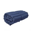 2PCS Set Outdoor Lounge Chair Cushion Replacement Patio Funiture Seat Cushion Chaise Lounge Cushion-NAVY BLUE - 3 of 3