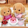 Calico Critters Toy Poodle Family, Set of 4 Collectible Doll Figures - 4 of 4