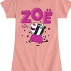 Girls' - Peppa Pig - Zoe Sheep Fitted Short Sleeve Graphic T-Shirt - 2 of 4
