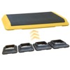 Dexmalle Adjustable Aerobic Step Workout Step with 4 Risers Fitness - 2 of 4