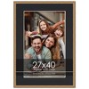 PosterPalooza | Gold Frame with Black Photo Mat, UV Acrylic Front, Foam Board Backing, 60 Sizes Available - 2 of 4