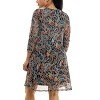Harlow & Rose Womens 3/4 Sleeve Swing Dress - 4 of 4
