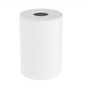 YANSUN 6.5 in. White Cylindrical Glass 1 in. Fitter Width Pendant Shade and Vanity Shade(3-Pack) - 1 of 1