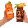 LEMONSODA Ceramic Tiki Glasses, Set of 8 - 2 of 4