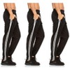 Mens Athletic Pants with pockets, Mens Sweatpants, Mens Joggers with Pockets, Pack Of 3 - 2 of 4