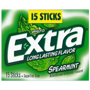 Extra Sugarfree Gum Spearmint 15.0 ea - 1 of 1
