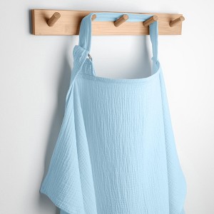 Muslin Nursing Cover for Baby Breastfeeding, Soft & Breathable Breastfeeding Cover for Mom by Comfy Cubs - 1 of 4