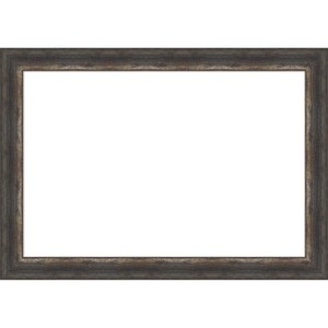 Amanti Art Bark Rustic Char Framed Dry Erase Magnetic Board - 1 of 4
