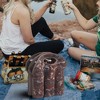 BUILT Six Pack Bottle Carrier Tote - Soft-Grip Insulated Neoprene Bottle - Machine Washable (Tweed Camo) - 3 of 3