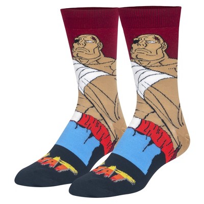 ODD SOX, Street Fighter 2 Characters Funny Crew Socks, Video Games, Assorted