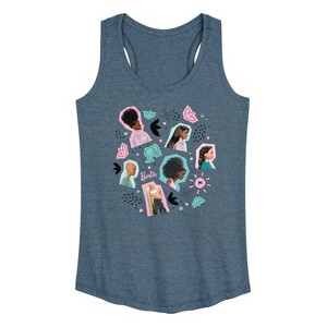 Women's - Barbie - Easter Graphic Racerback Tank - 1 of 4