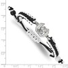 Black Bow Jewelry Stainless Steel South Carolina Gamecocks NCAA charm Bracelet 9 Inch - 2 of 3