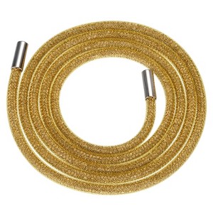 Unique Bargains Round Bling Rhinestone Tube Rope for Sneakers Sweaters - 1 of 4