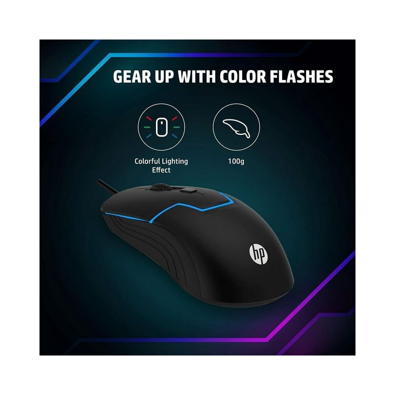 HP USB Wired Gaming Mouse - Ergonomic Optical Mice - M100, 5 of 9