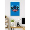 Trends International Disney Lilo and Stitch - Giant Face Smile Framed Wall Poster Prints - 2 of 4