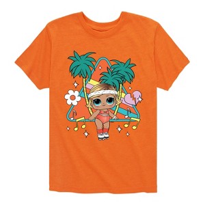 Boys' - LOL Surprise! - Boogie Babe Palm Trees Short Sleeve Graphic T-Shirt - 1 of 4