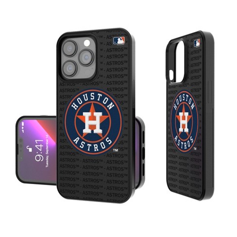 Keyscaper Houston Astros Text Backdrop Bump Phone Case For Iphone