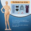 FDW Female Mannequin  69 Inch Adjustable Mannequin Stand  Realistic Female Full-Body Mannequin with Metal Base Perfect - image 3 of 4