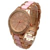 Olivia Pratt Rose Gold Rhinestones Dial Women Watch - 2 of 4