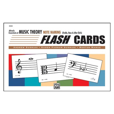 Alfred Essentials of Music Theory: Flash Cards - Note Naming