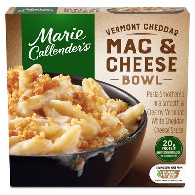 Marie Callender's Frozen Creamy Vermont Mac & Cheese Bowl -13oz