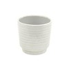 Cheung's Celadi White Rippled Ceramic Pot - Large - 2 of 3
