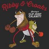 Men's Cuphead Ribby and Croaks Distressed T-Shirt - 2 of 4