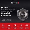 MB Quart TC1-118 7-Inch 2-Way Coaxial Speaker System for Toyota/Lexus/Scion Cars - 2 of 4