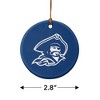 Blinn College Primary Logo Porcelain Holiday Christmas Tree Ornament  2.8" (7.1 cm) - 3 of 4