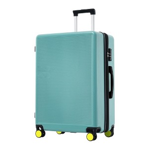 Hardshell Luggage Expandable Spinner ABS Suitcase With TSA Lock Lightweight Case For Outdoor Travel Camping Women Men 15.75 x 9.45 x 25.20in - 1 of 4