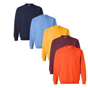 EG PRO Crewneck Sweatshirts 5-Pack Heavyweight Fleece Pullover Set UPTO 5XL - 1 of 4