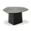 Roche 48" Ash Geometric Coffee Table Brown - 4 of 4