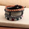 SOHI Women's Brown Studded Multi-Layer Bracelet - 3 of 3