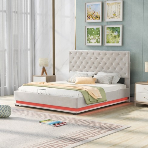 Queen platform deals bed target