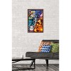 Trends International Demon Slayer - Key Visual 2 Framed Wall Poster Prints - 2 of 4