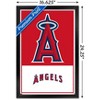 Trends International MLB Los Angeles Angels - Logo 22 Framed Wall Poster Prints - 3 of 4